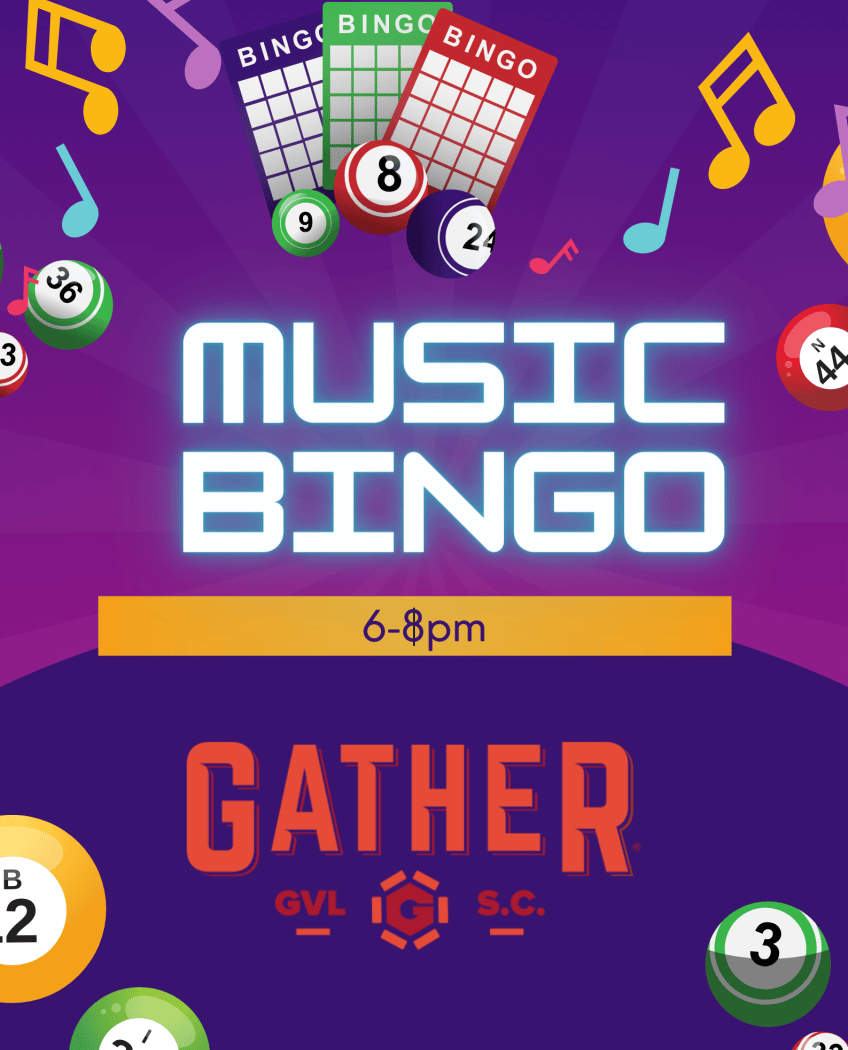 Music Bingo at Gather GVL 1