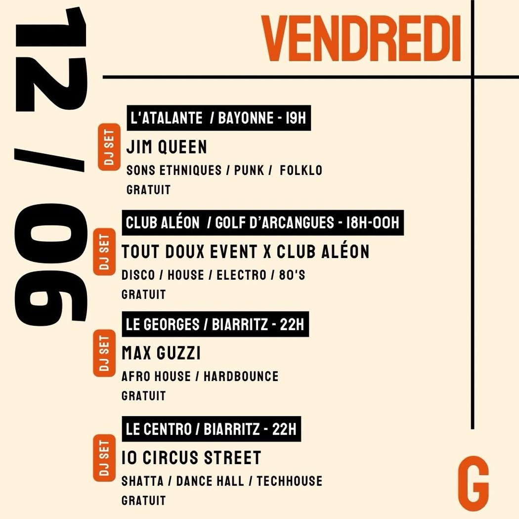 Tout Doux Event X Club Aléon