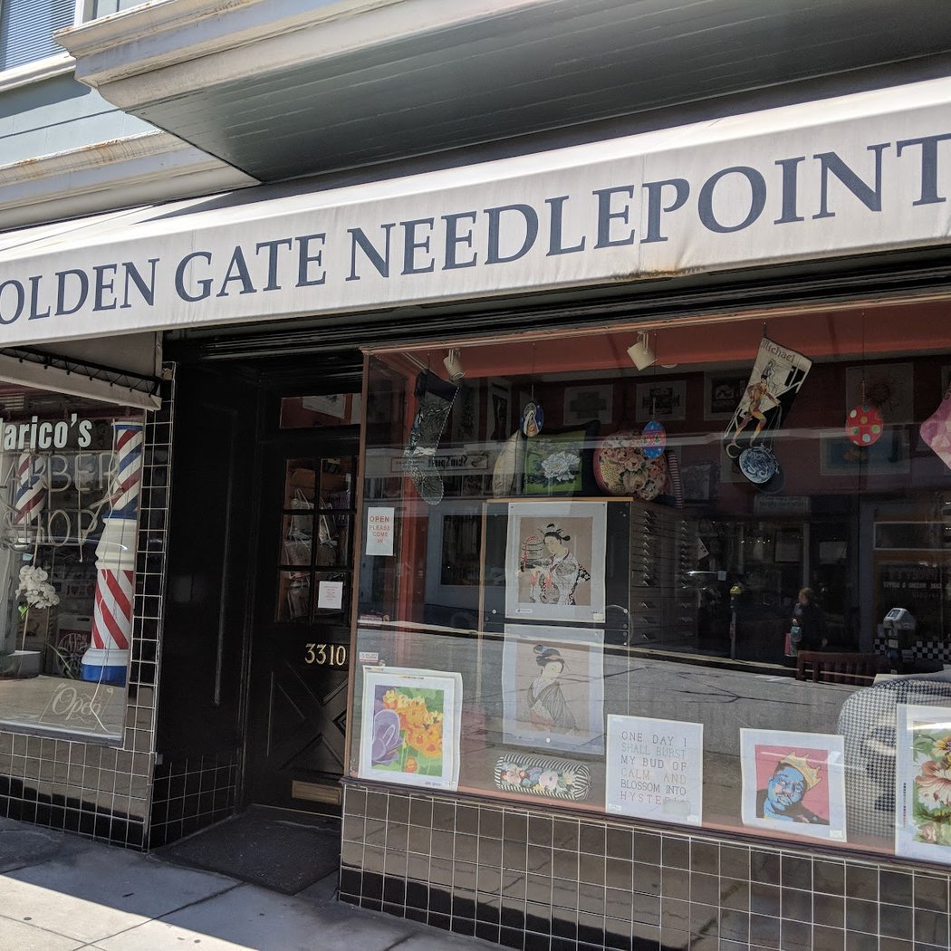 Golden Gate Needlepoint 2