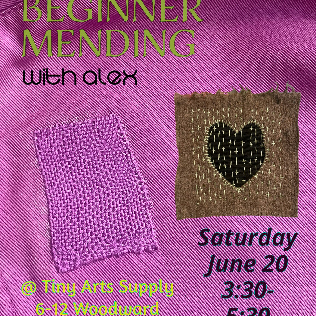 Beginner Mending with Alex 1