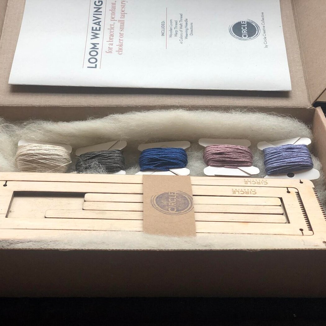 Simple Loom Weaving 3
