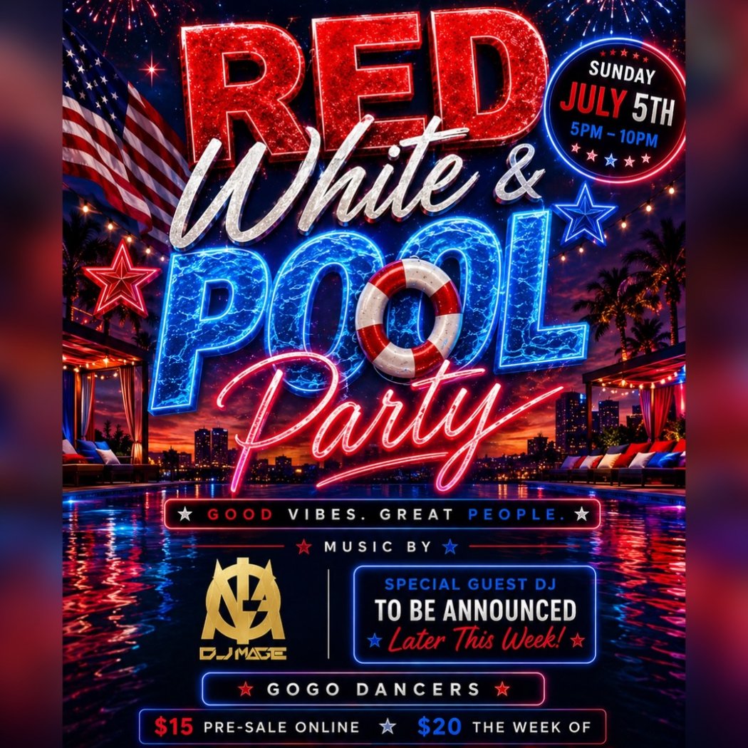 Red, White, and Booze Pool Party 1