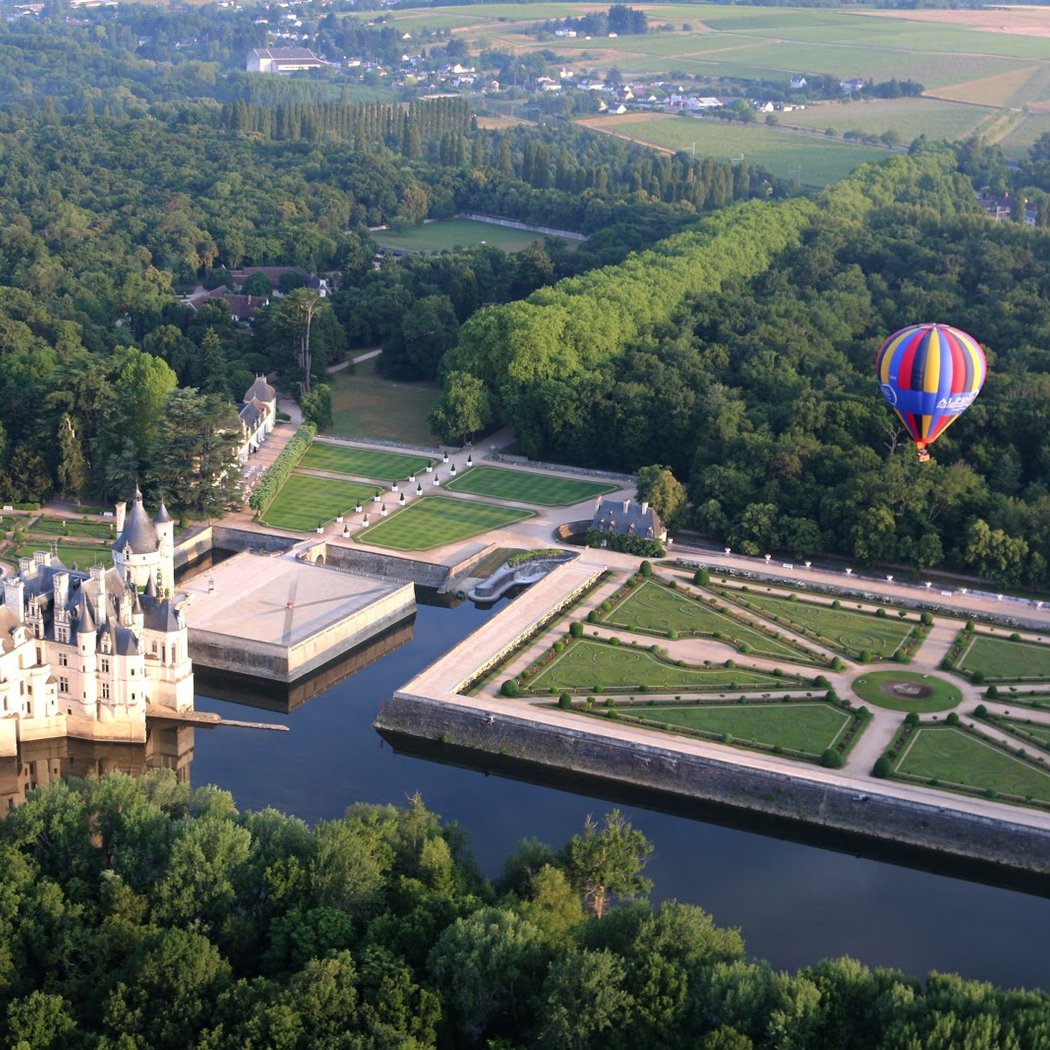 FRANCE MONTGOLFIERES - Val de Loire - Chenonceau - Vol en montgolfière 2
