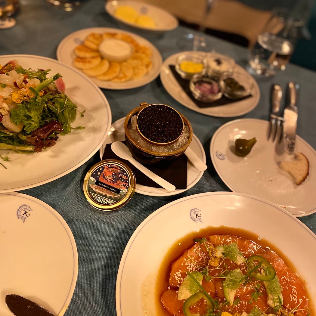Caviar Kaspia at The Mark 3