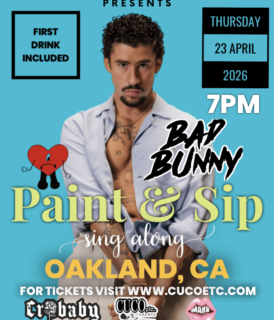 Bad Bunny Paint & Sip & Sing Along 1