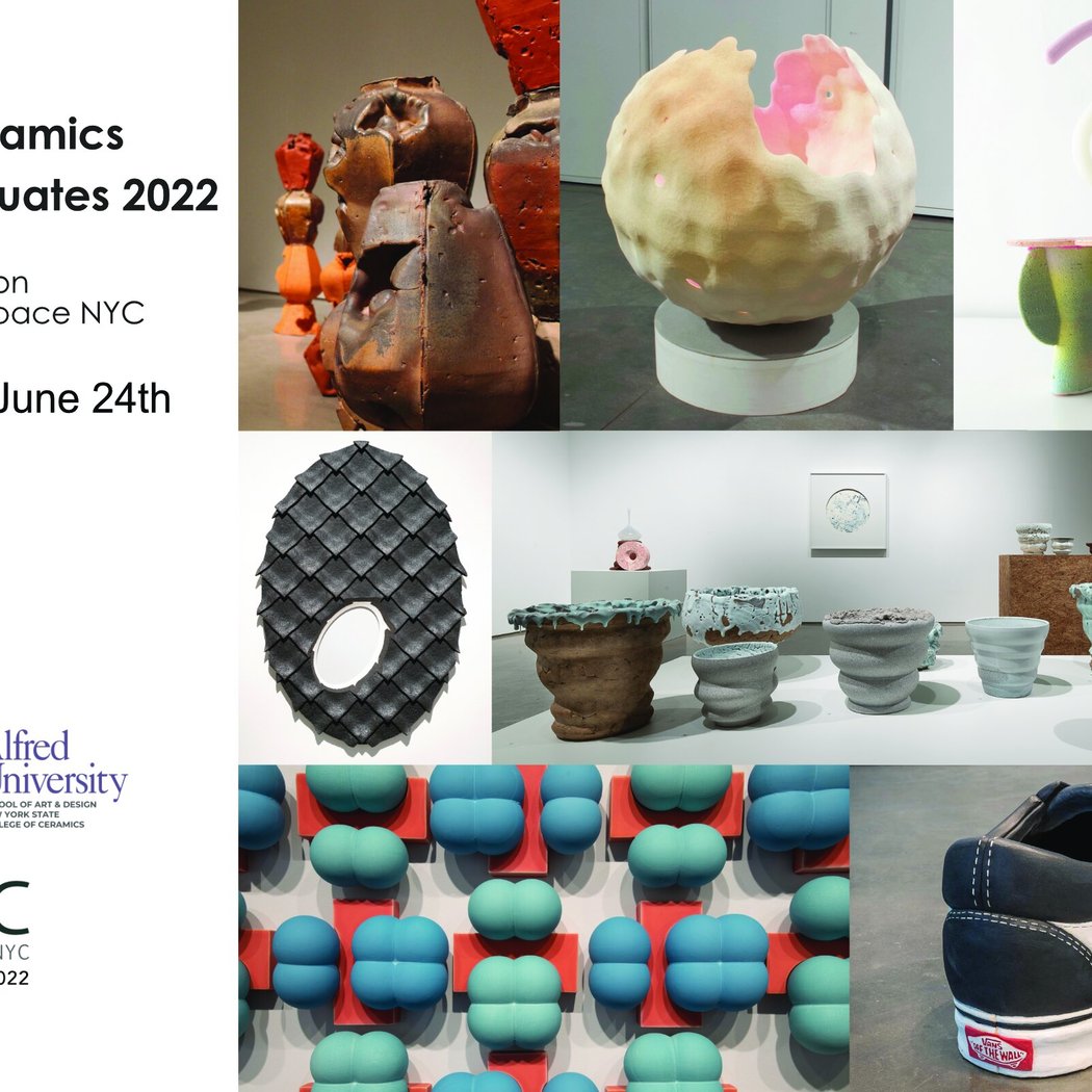 Alfred Ceramics MFA Graduates 2022 Group Exhibition 1
