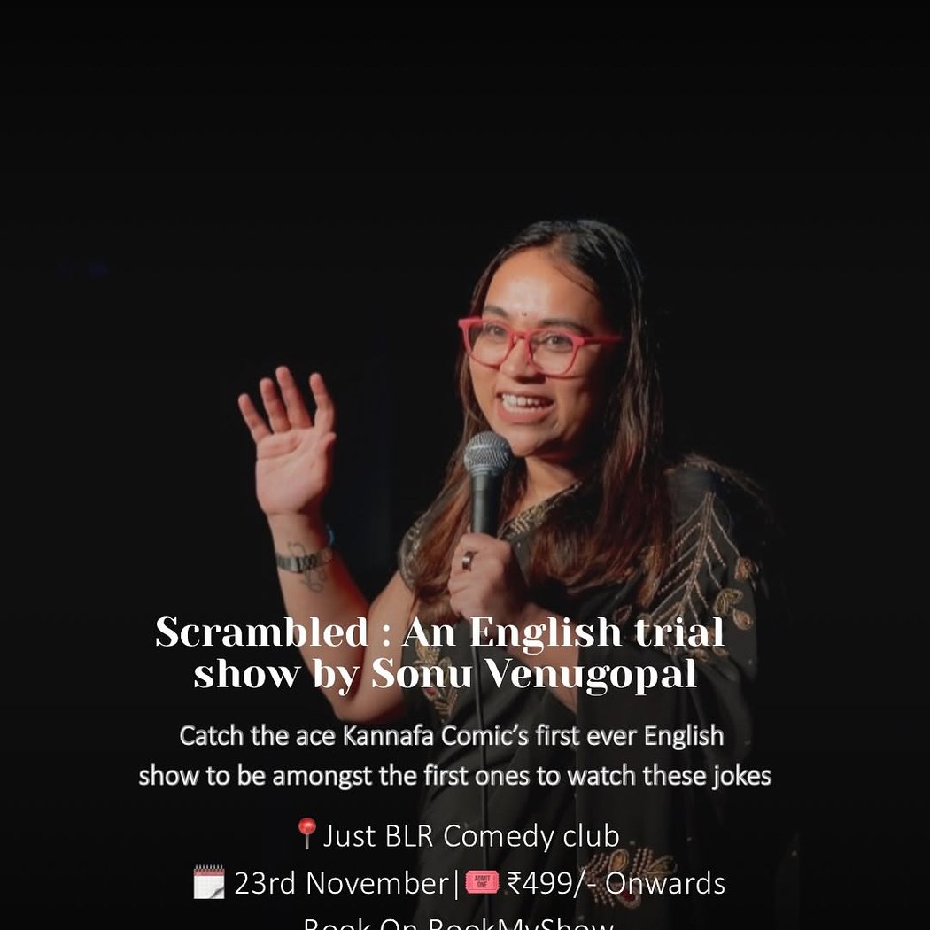 Scrambled: An English trial show by Sonu Venugopal 1