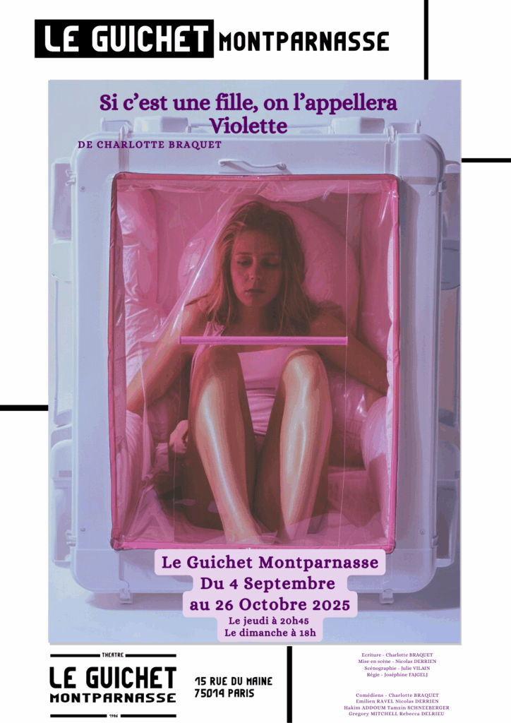Si c’est une fille on l’appellera Violette 1
