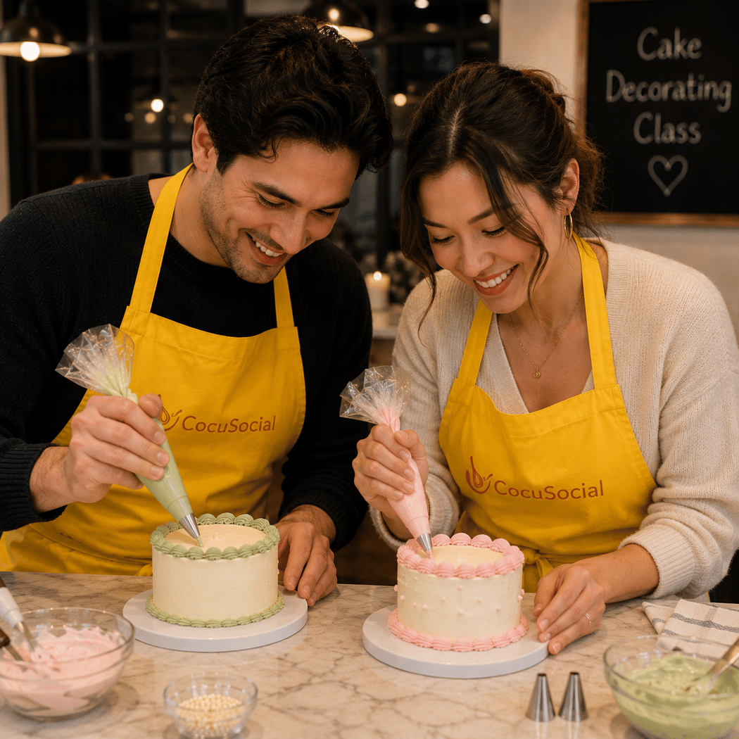 Cake Decorating Workshop: Buttercream Piping Techniques