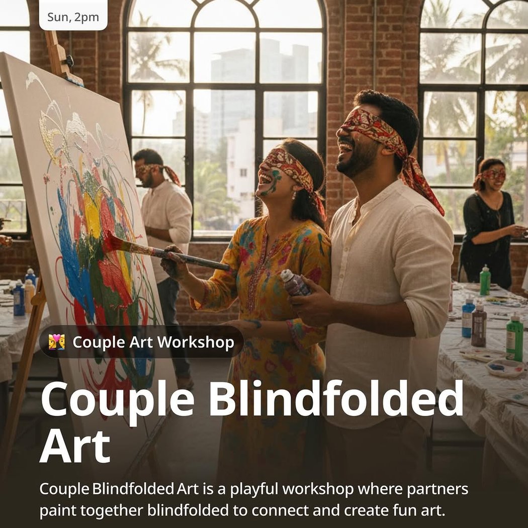 Couple Blindfolded Art 1