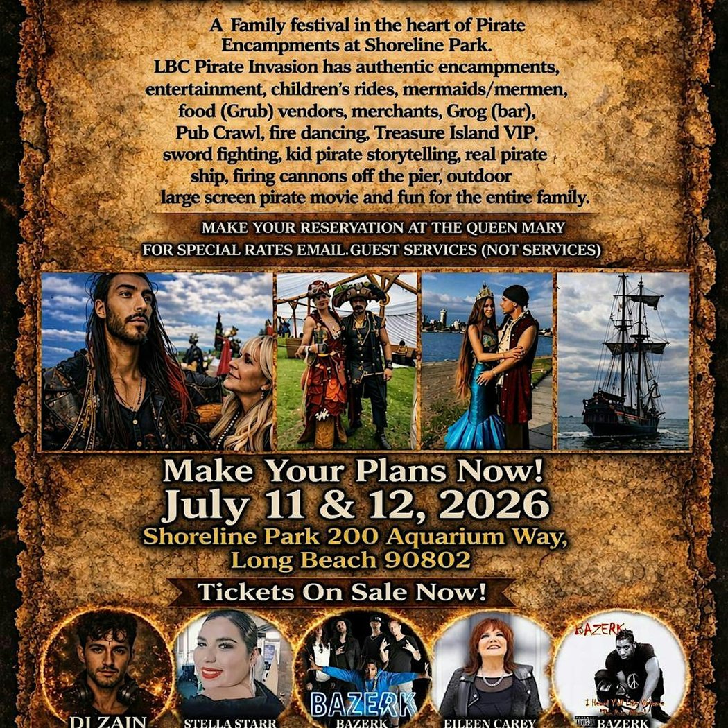 Pirate Invasion Long Beach 1