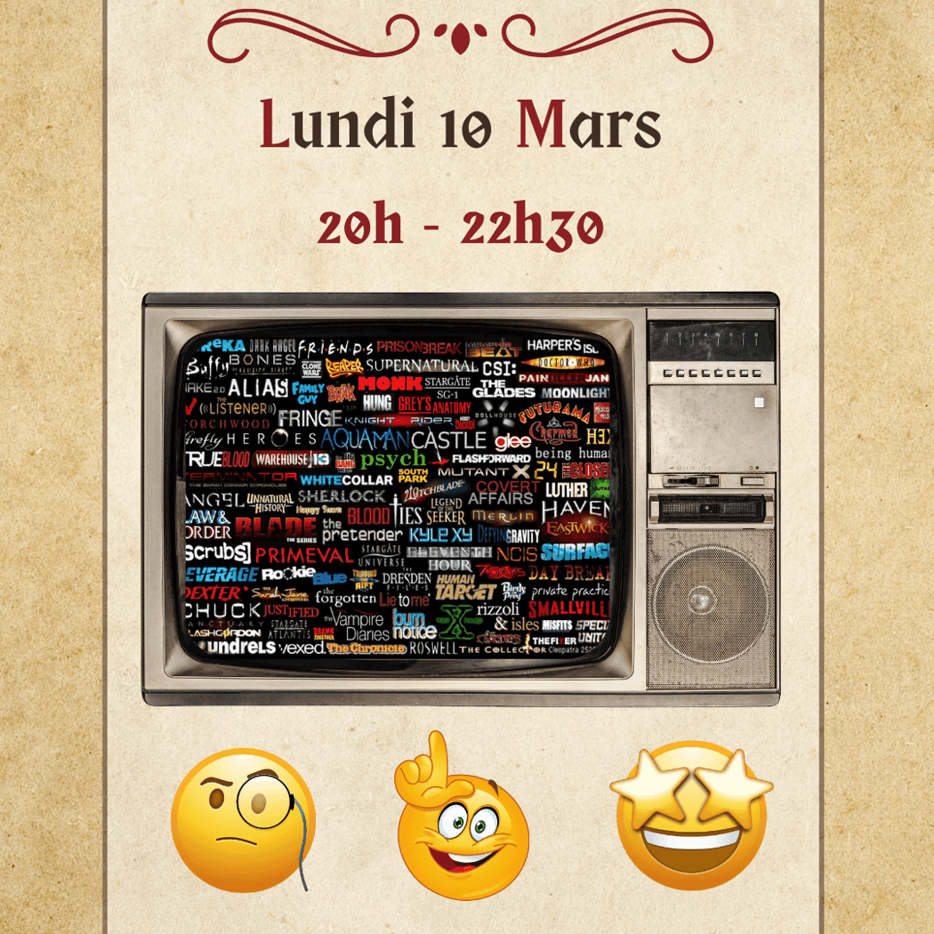 Soirée Quizzzz Répliques de films + séries en emojis 1