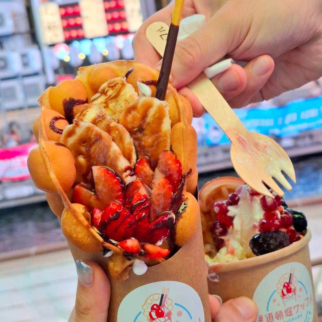 Namba Dotonbori Desert Waffle SUIPARA 3