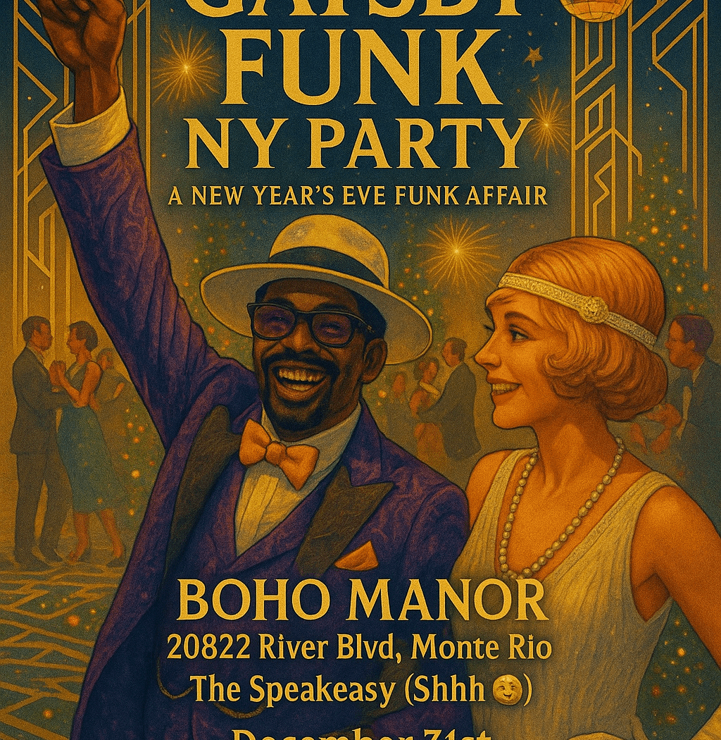 DINNER & GATSBY FUNK NY CELEBRATION 1
