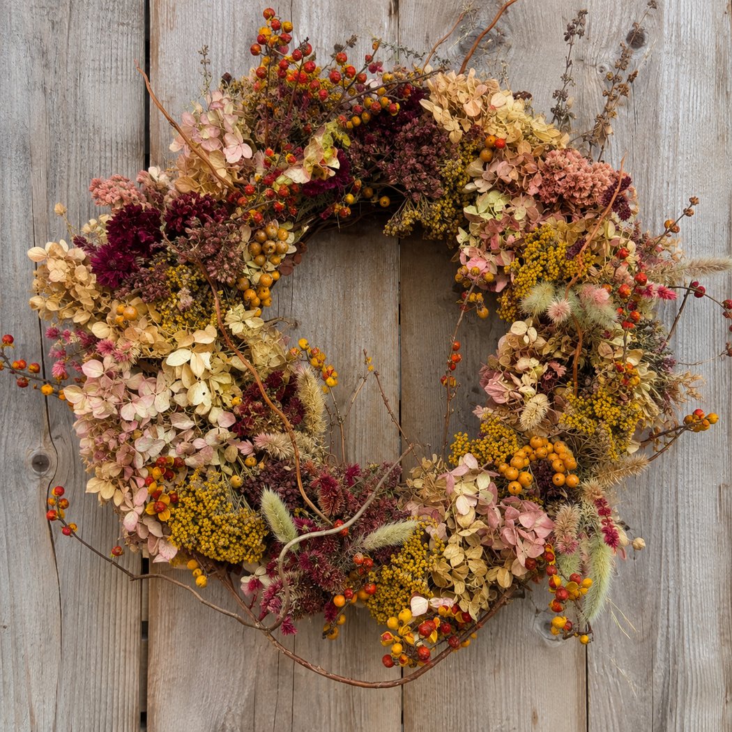 Foraged Fall Wreath Workshop