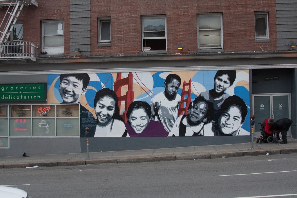 Tenderloin Community Volunteer Mural 2