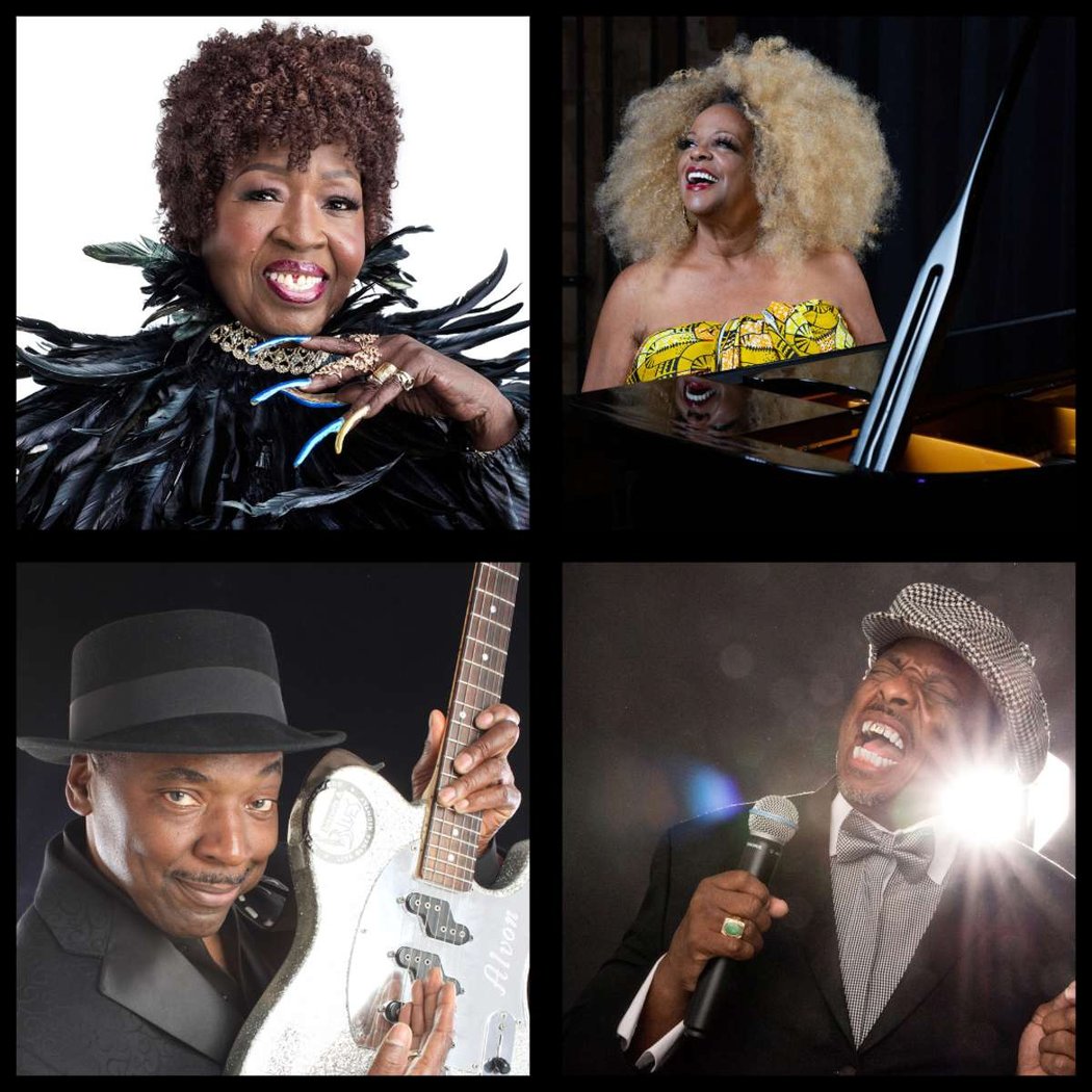 BLUES EXPLOSION featuring THE DYNAMIC MISS FAYE CAROL, LADY BIANCA, ALVON JOHNSON, AND ALABAMA MIKE 1