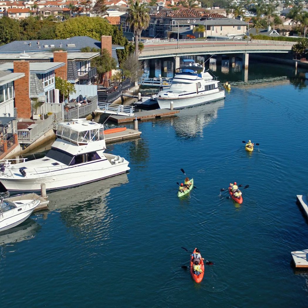 Huntington Harbor Kayak Clean-up 2
