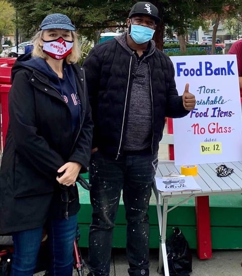 Martinez Farmers Market Food Bank Collections 1