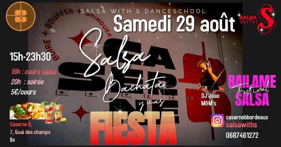 Soirée Salsa Bachata y mas 1