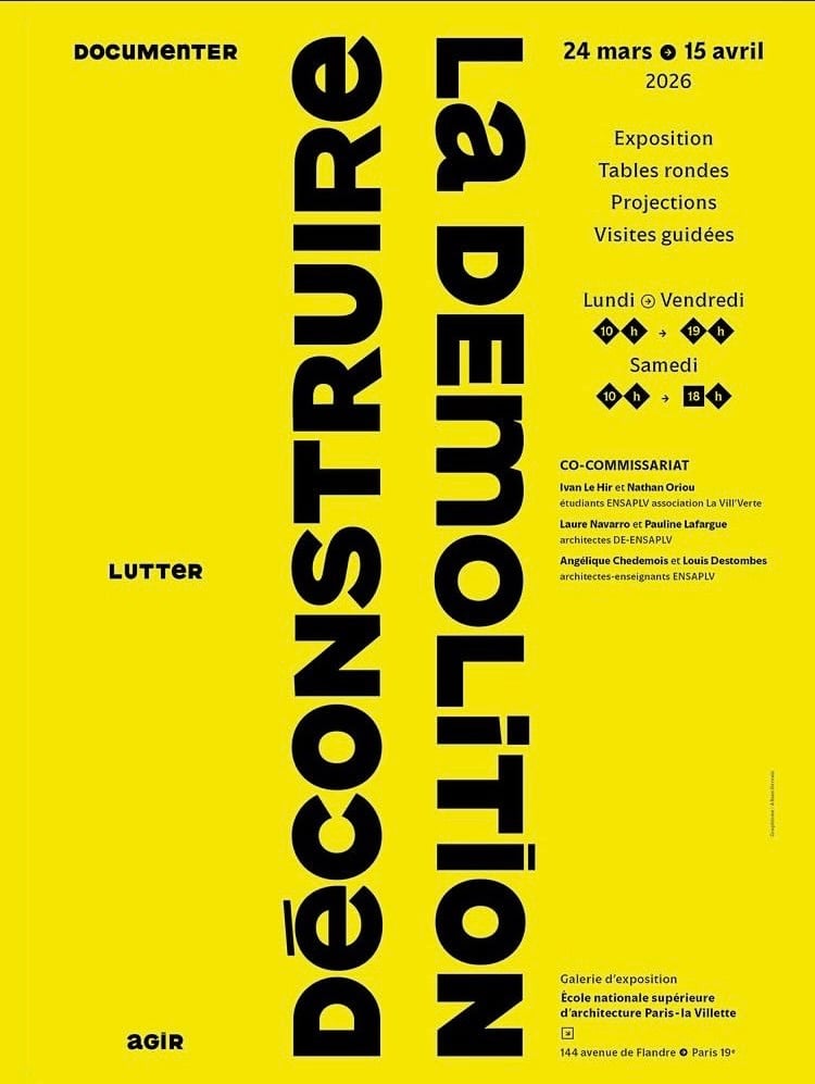 Déconstruire la démolition 1