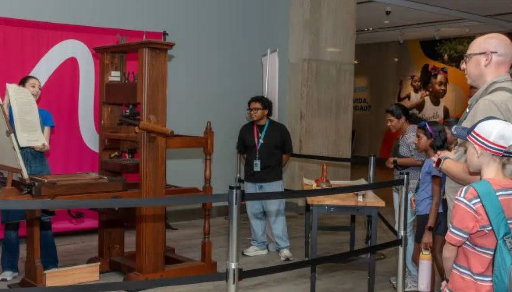 Printing Press Demonstration 1