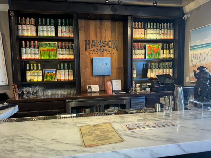 Hanson of Sonoma Tasting Room at Hanson Gallery 2