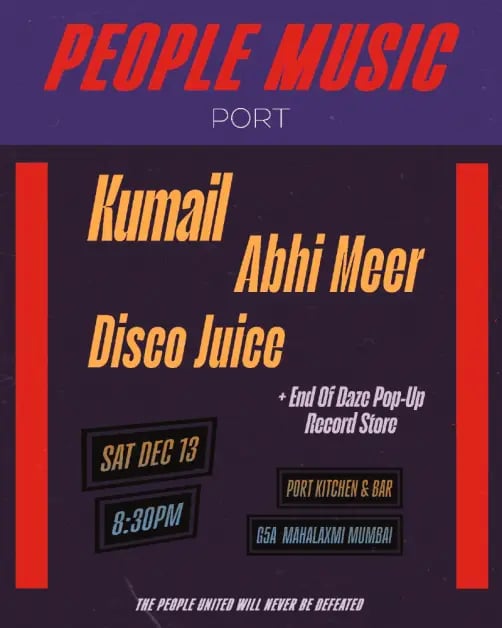 PEOPLE MUSIC - Kumail, Abhi Meer, Disco Juice 1