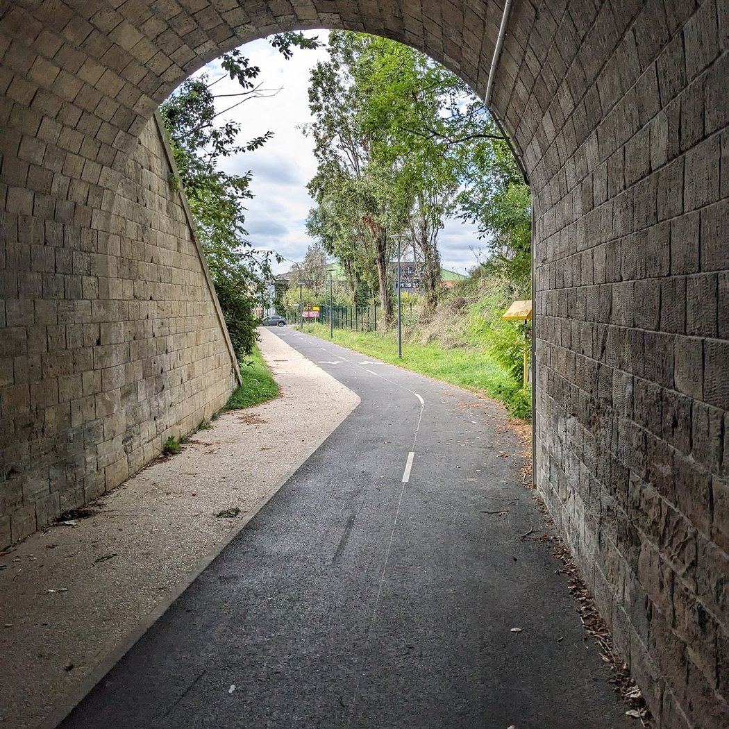 Piste cyclable à Cormeilles (Pont du chemin vert) 3