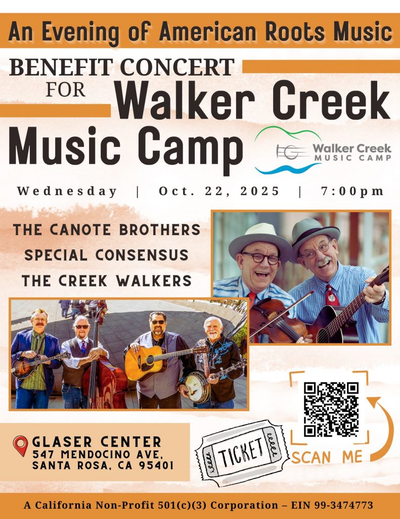 Walker Creek Music Camp Benefit: An Evening of American Roots Music 1