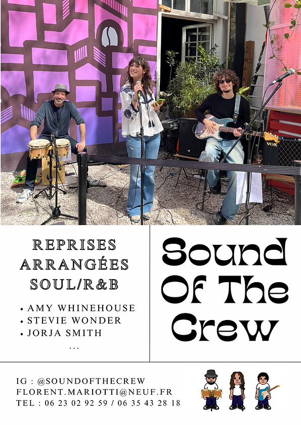 Fête des Pères en musique: Sound of the Crew en live 1