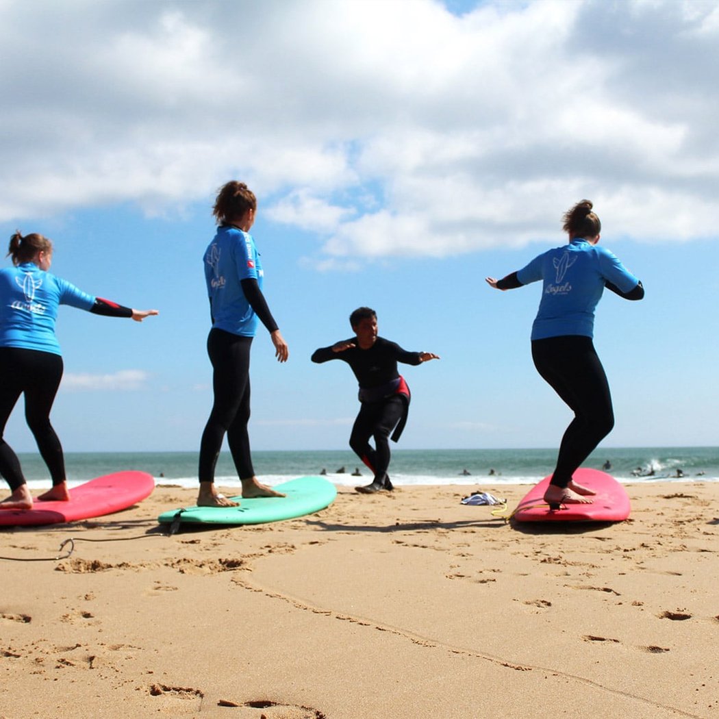 Beginner Surf Lesson at Carcavelos Beach 3