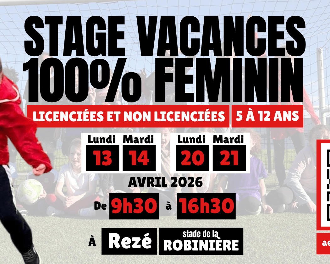 Stage football 100% féminin avec l'AEPR Rezé 1