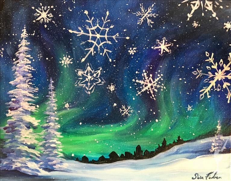 Snowflakes Falling 1