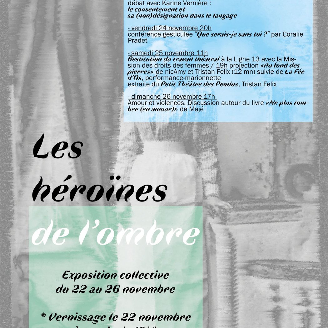Exposition collective / Les héroïnes de l'ombre 1