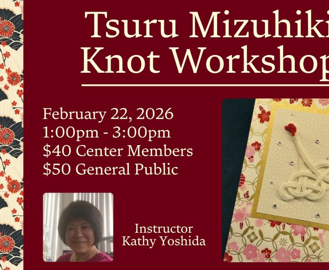 Tsuru Mizuhiki Knot Workshop 1