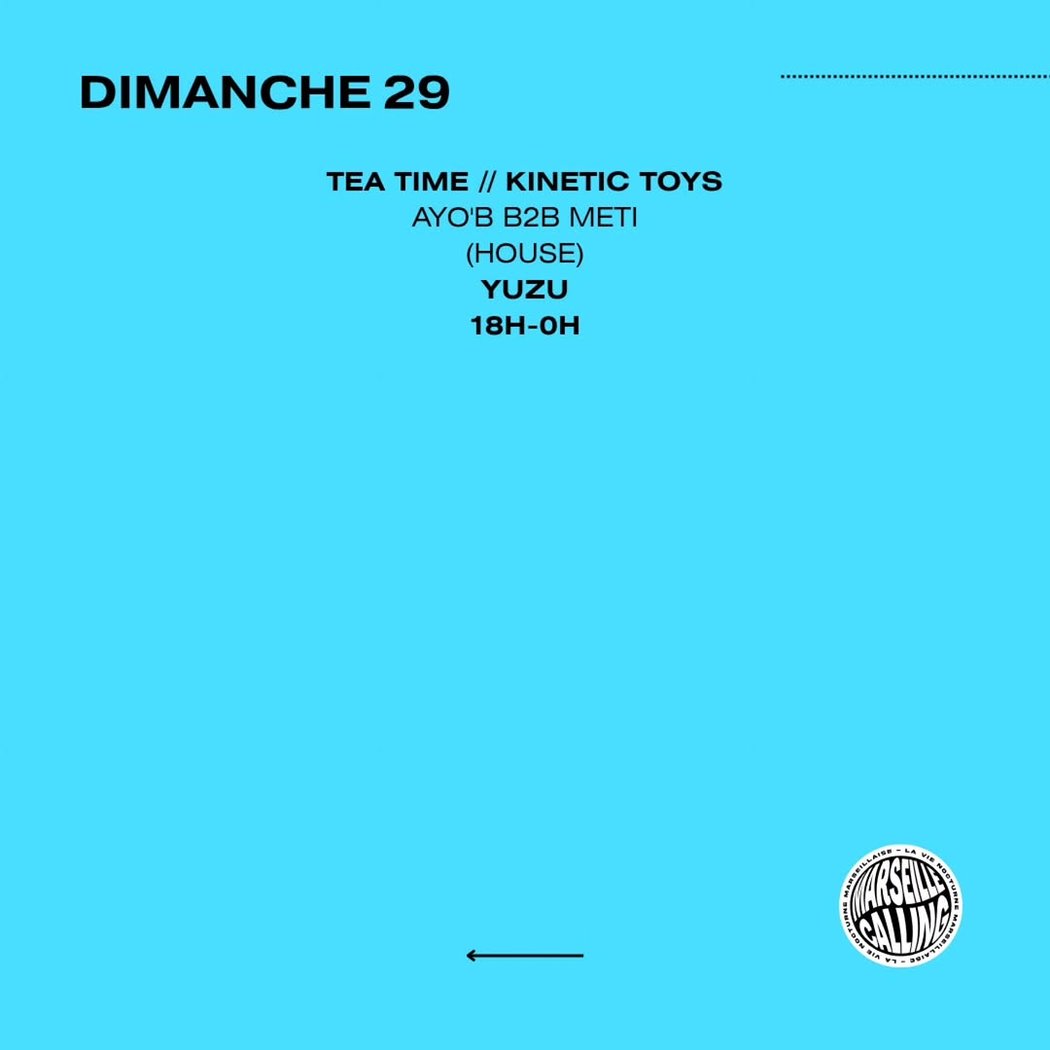Tea Time // Kinetic Toys (Ayo'b B2B Meti) 1