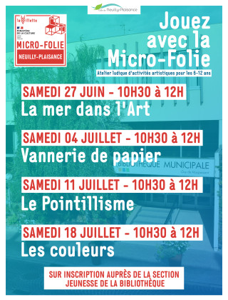 Micro-folie : Vannerie de papier 1