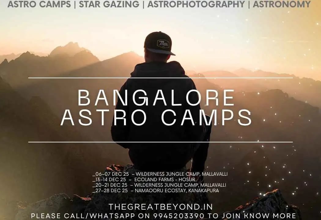 Bangalore StarGazing Astro Camp 1
