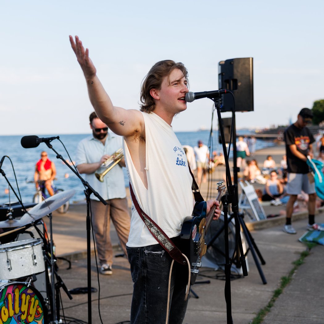 Open Air Jamming at Agara Lake 1