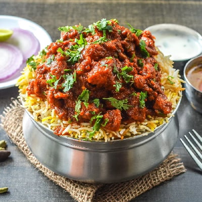 Nani's Hyderabad Dum Biryani 1