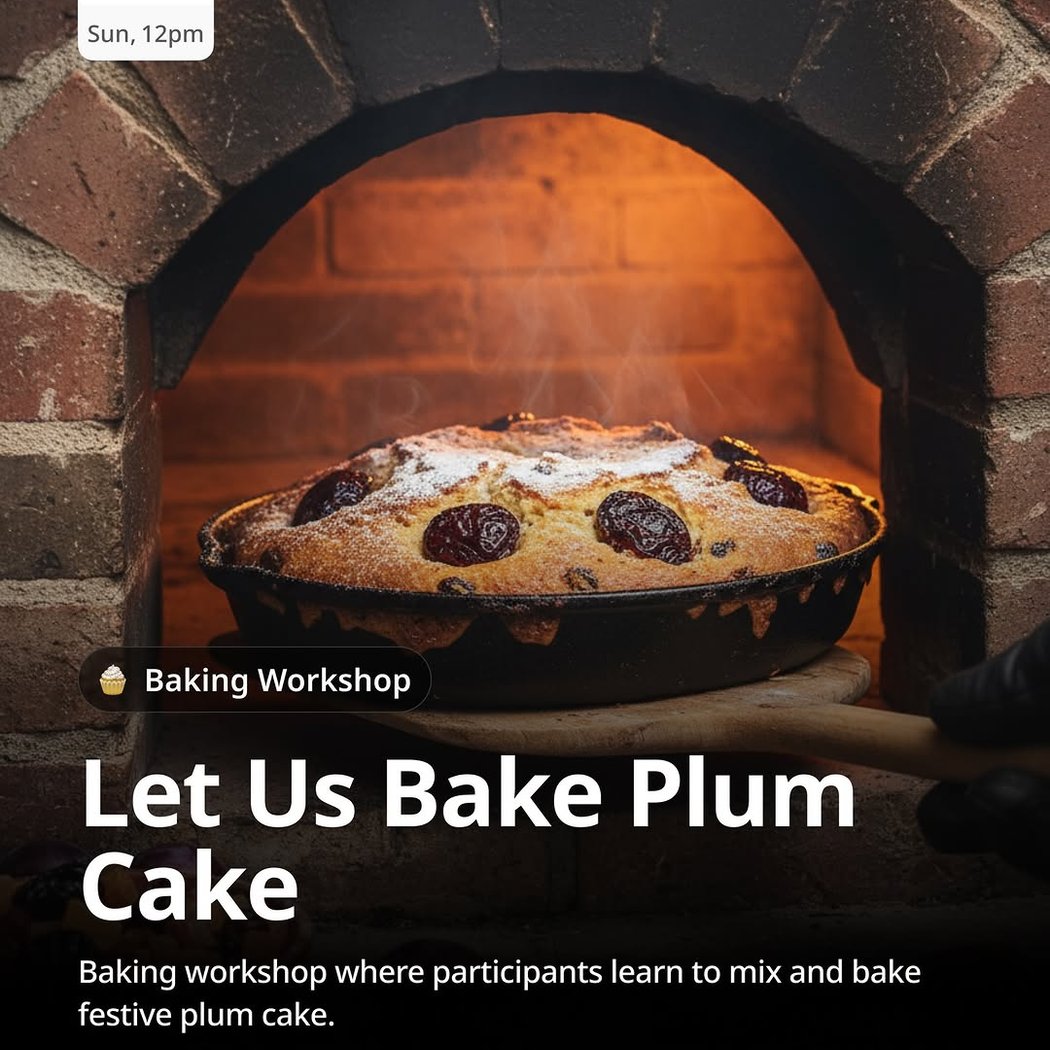 Let Us Bake Plum Cake 1