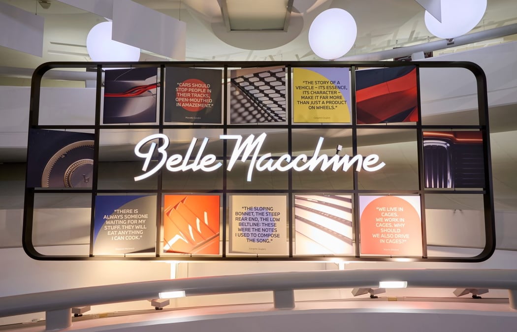 Belle Macchine. Italienisches Automobildesign bei BMW 1
