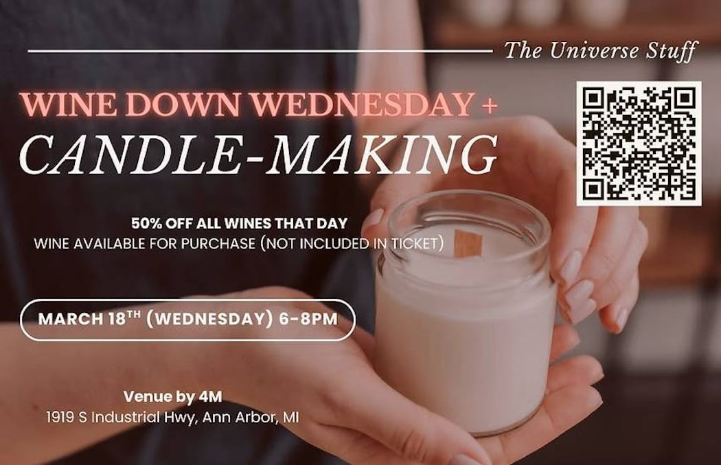 Candle Making and Wine Down Wednesday 1