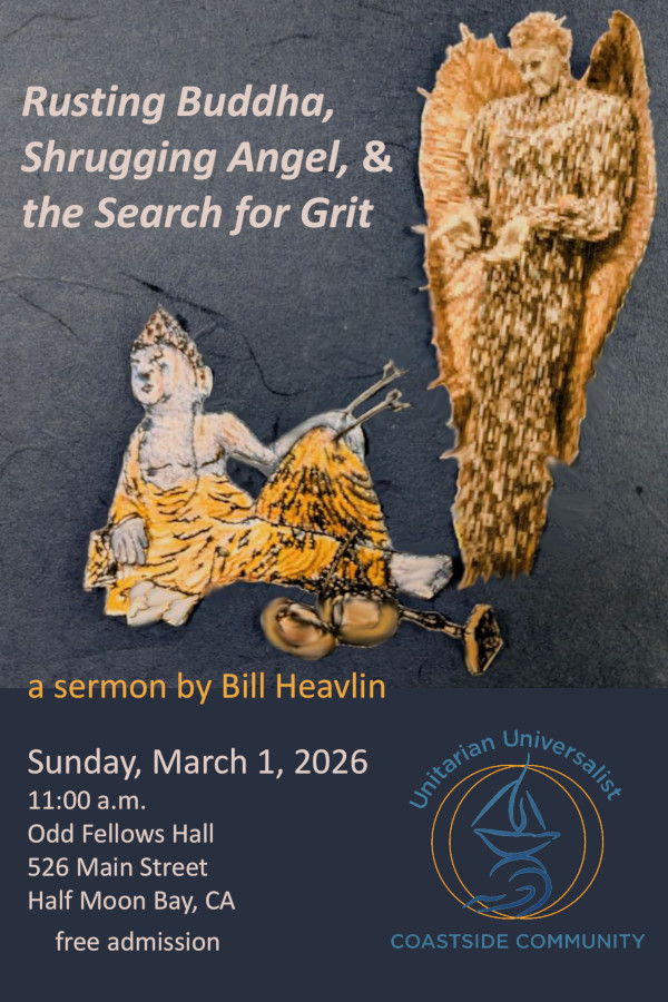 Rusting Buddha, Shrugging Angel and the Search for Grit 1