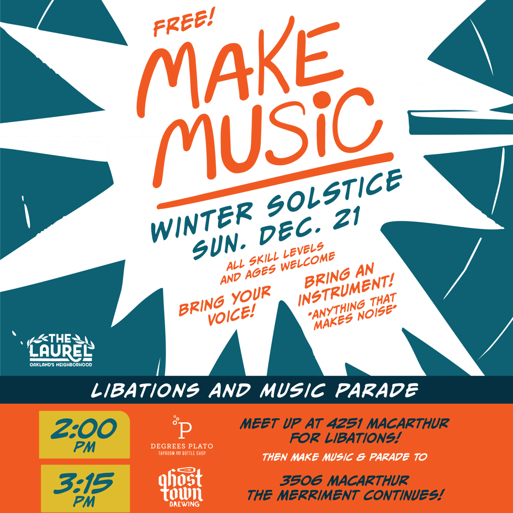 Winter Solstice “Make Music” Parade & Stroll 1