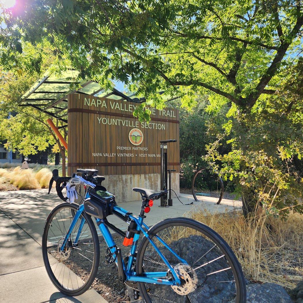 Napa Valley Vine Trail Trailhead at Veterans Home 1