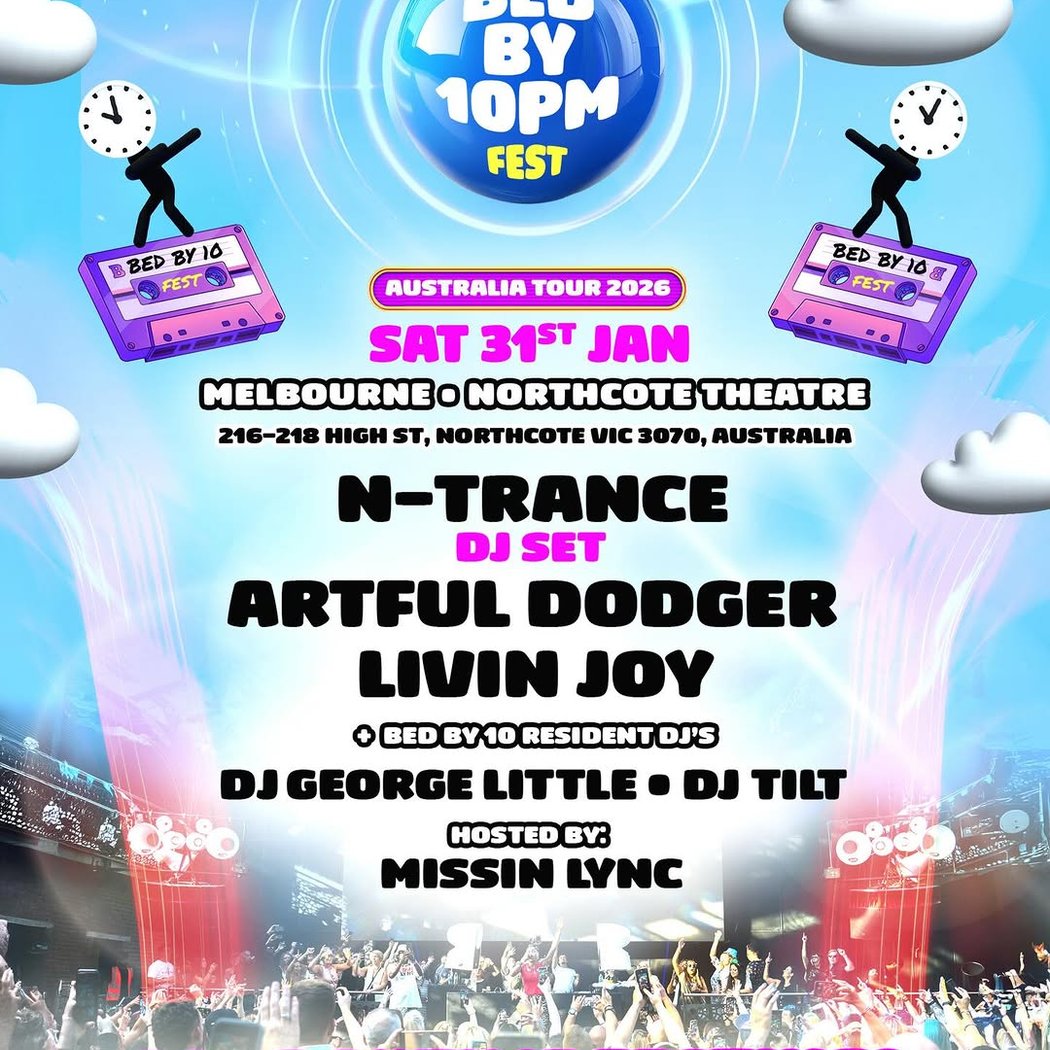 Bed By 10pm Fest Australia 1