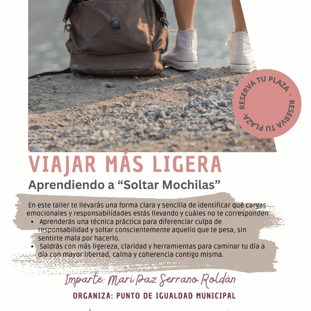 Viajar más ligera. Aprendiendo a soltar mochilas 1