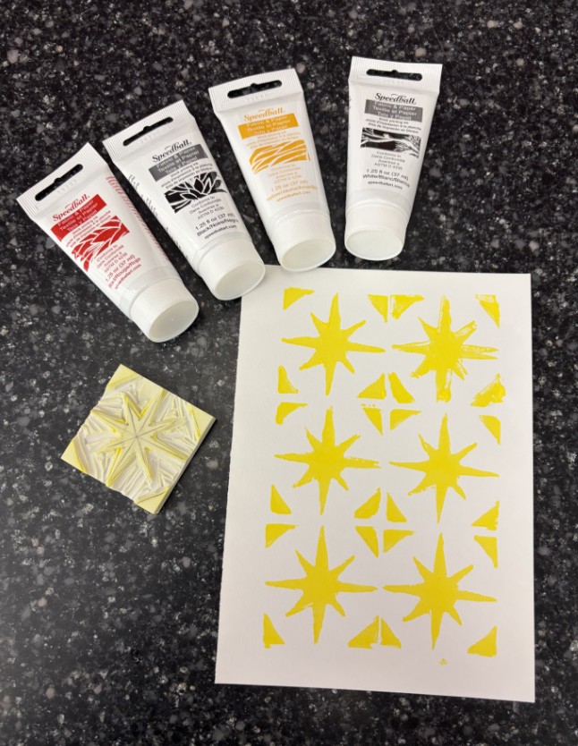 Let's Make Stuff: Block Printing 1